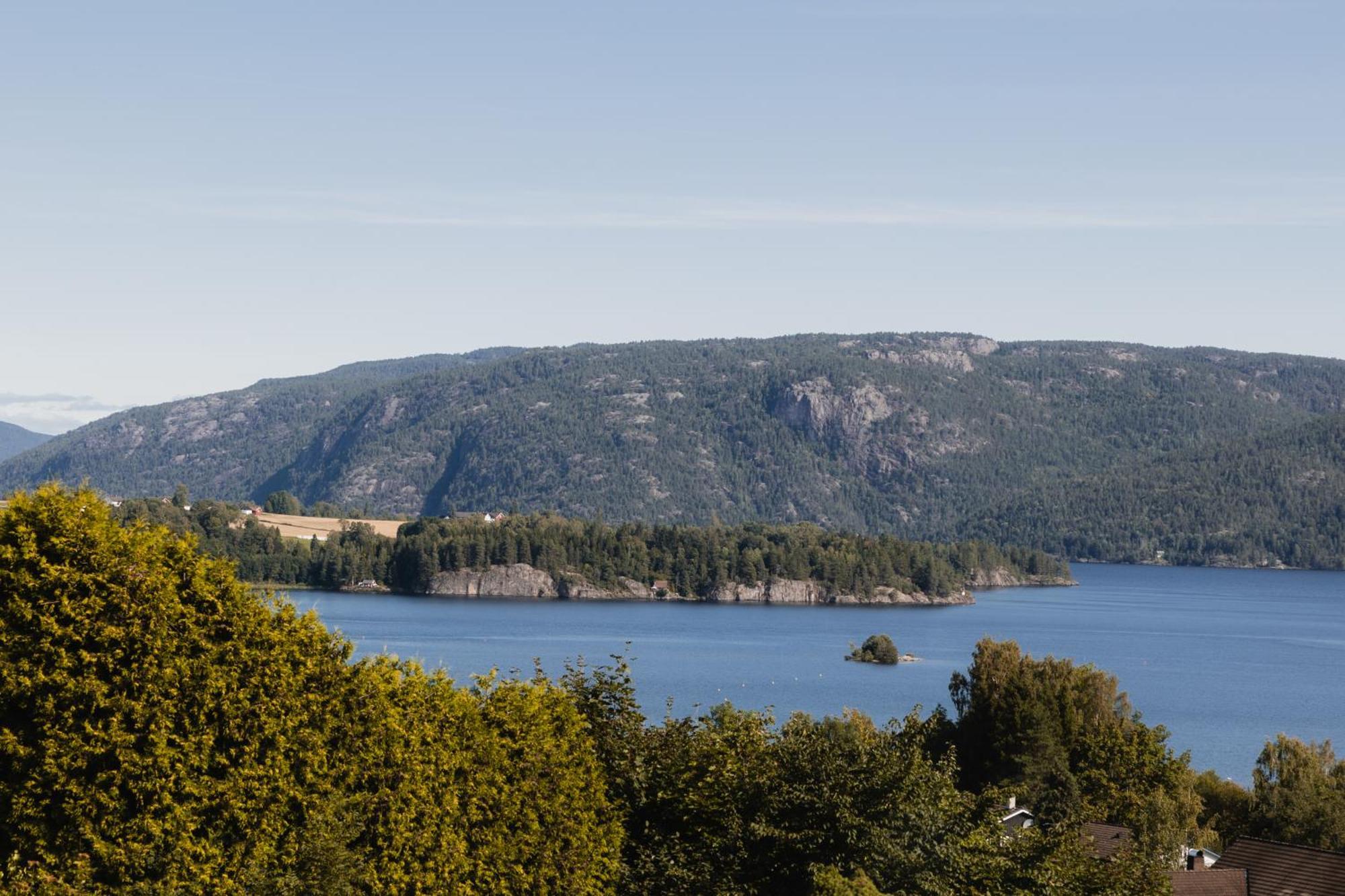 Leilighet Med Flott Uteplass Ulefoss Extérieur photo